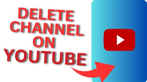 youtube studio delete channel